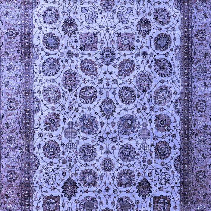 Abstract Blue Modern Rug, abs4177blu