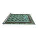 Sideview of Machine Washable Abstract Light Blue Modern Rug, wshabs4177lblu