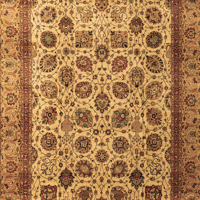 Abstract Brown Modern Rug, abs4177brn