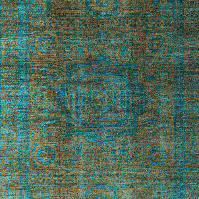 Machine Washable Abstract Light Blue Modern Rug, wshabs4178lblu
