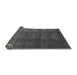 Sideview of Abstract Gray Modern Rug, abs4178gry