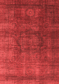 Abstract Red Modern Rug, abs4178red