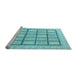 Sideview of Machine Washable Abstract Light Blue Modern Rug, wshabs4179lblu