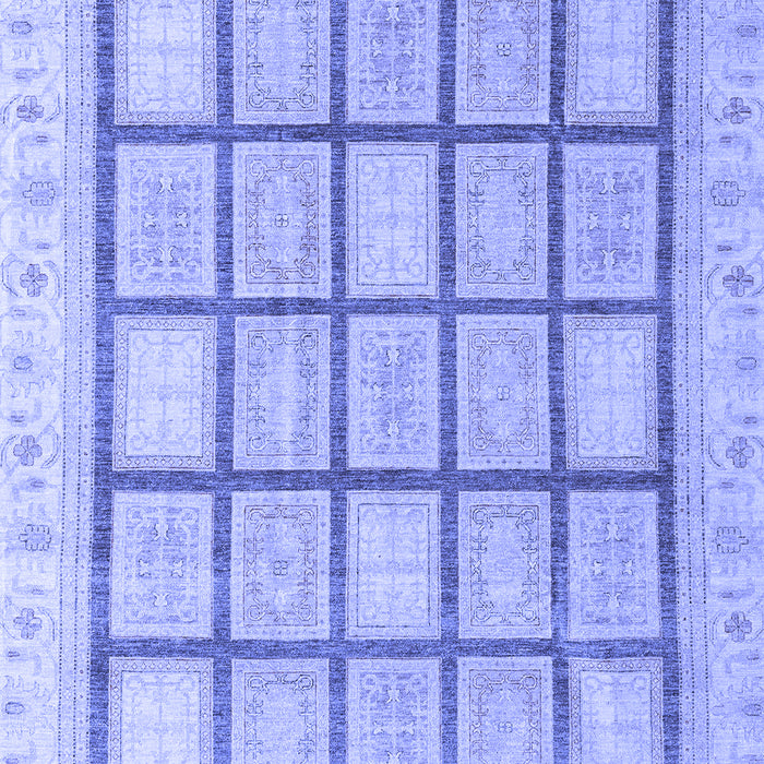 Machine Washable Abstract Blue Modern Rug, wshabs4179blu