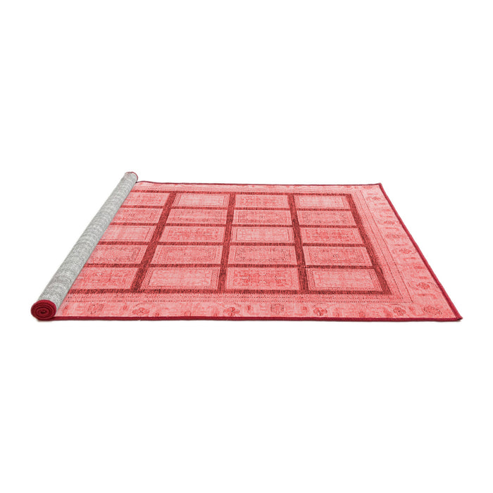 Modern Red Washable Rugs