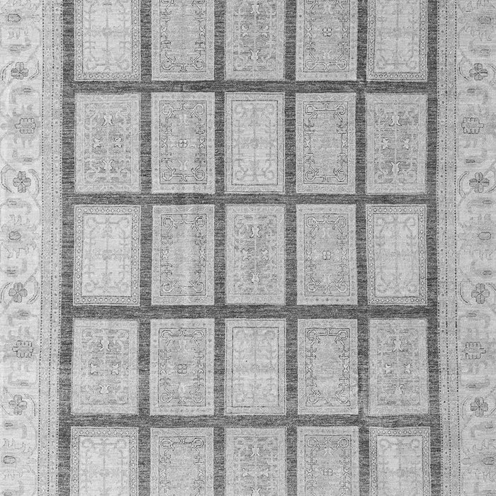 Machine Washable Abstract Gray Modern Rug, wshabs4179gry