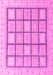 Machine Washable Abstract Pink Modern Rug, wshabs4179pnk