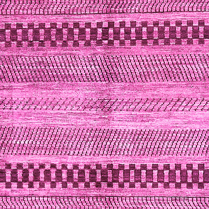 Machine Washable Abstract Pink Modern Rug, wshabs417pnk