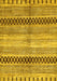 Abstract Yellow Modern Rug, abs417yw