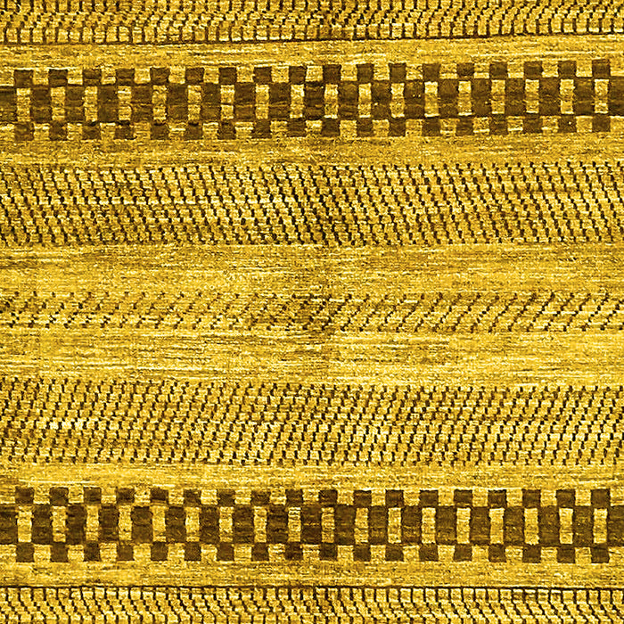 Abstract Yellow Modern Rug, abs417yw