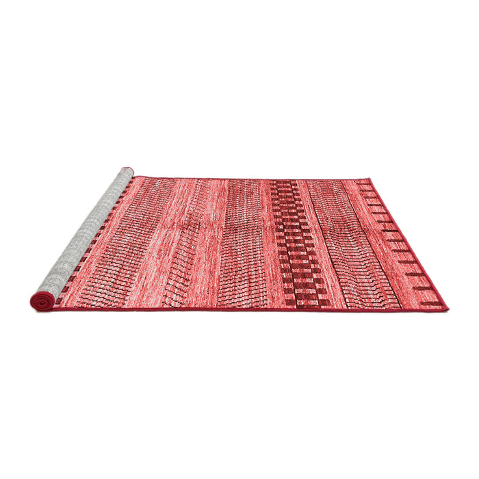 Modern Red Washable Rugs
