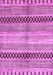 Machine Washable Abstract Purple Modern Area Rugs, wshabs417pur