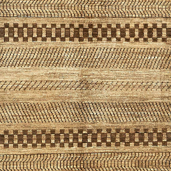 Abstract Dark Bisque Brown Modern Rug, abs417