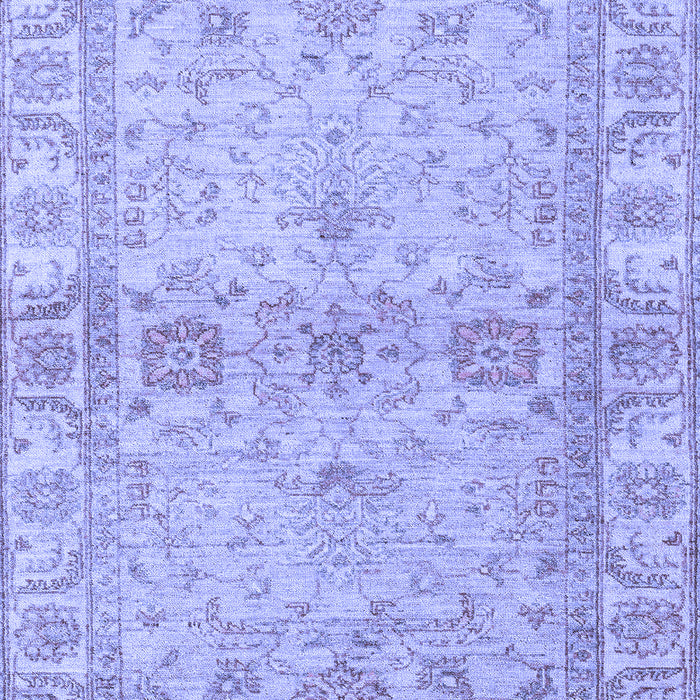 Abstract Blue Modern Rug, abs4180blu
