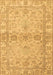 Machine Washable Abstract Brown Modern Rug, wshabs4180brn