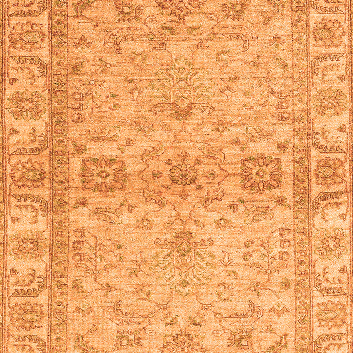 Abstract Orange Modern Rug, abs4180org