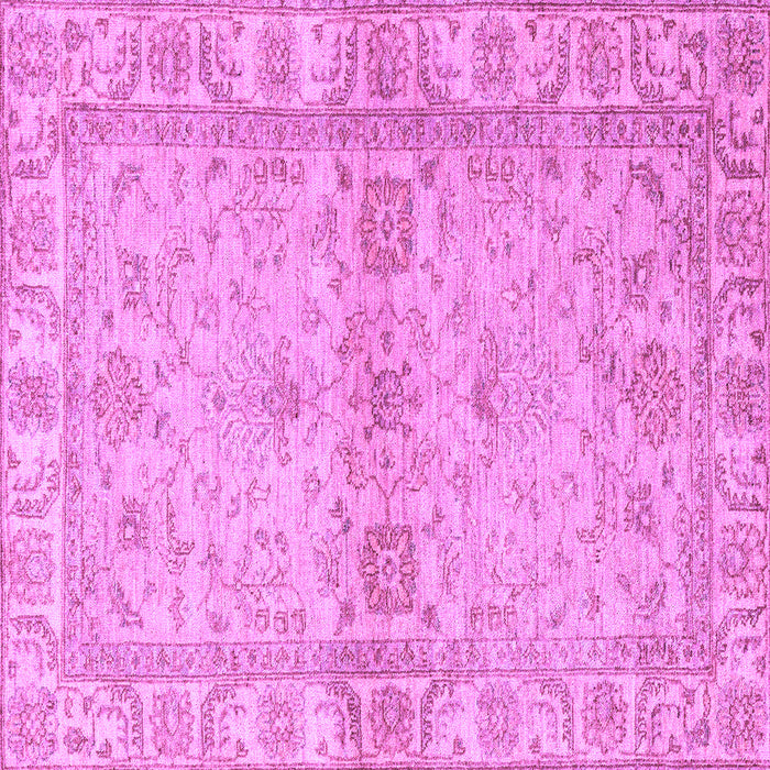 Square Abstract Purple Modern Rug, abs4180pur