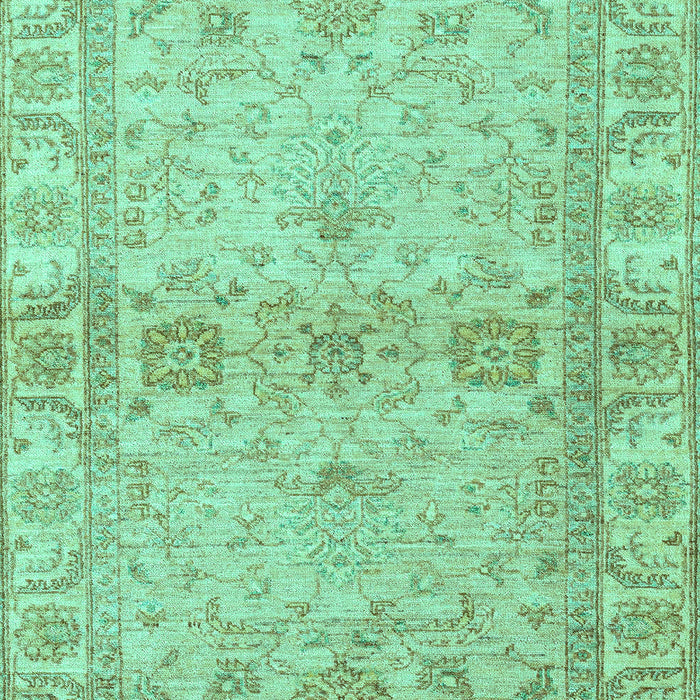 Machine Washable Abstract Turquoise Modern Area Rugs, wshabs4180turq