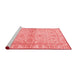 Modern Red Washable Rugs