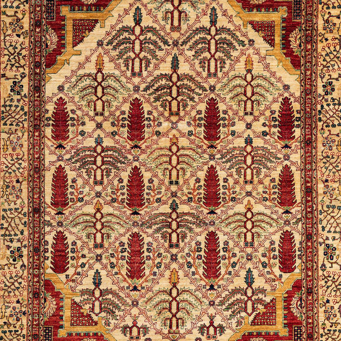 Machine Washable Abstract Orange Rug, wshabs4181