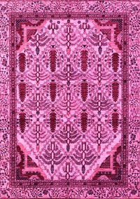 Abstract Pink Modern Rug, abs4181pnk