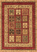 Abstract Brown Modern Rug, abs4182brn