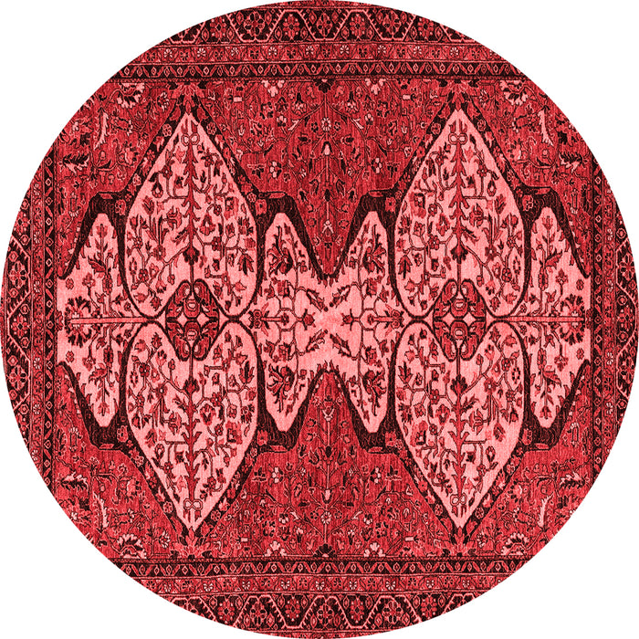 Abstract Red Modern Rug, abs4183red