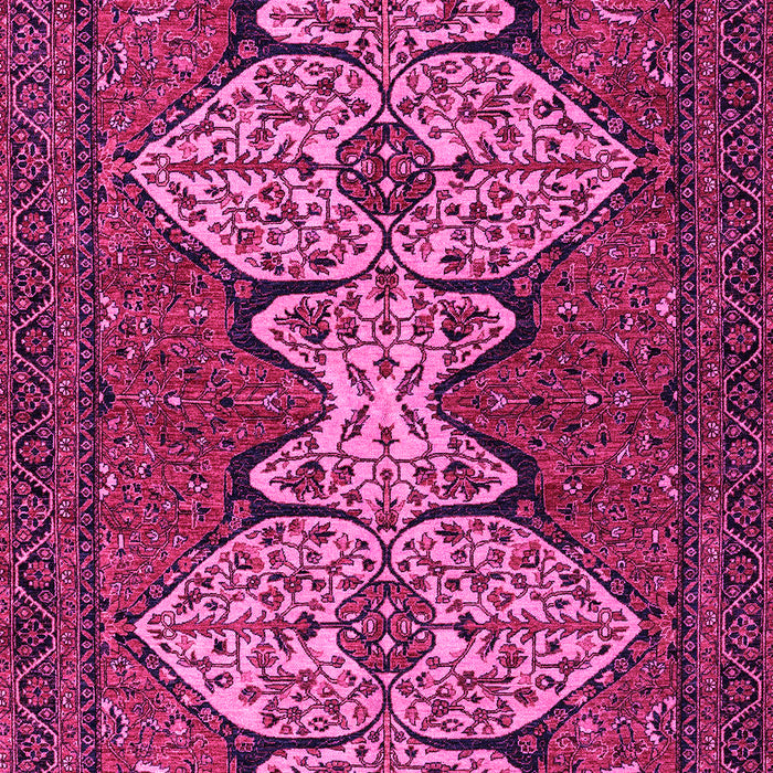 Machine Washable Abstract Pink Modern Rug, wshabs4183pnk