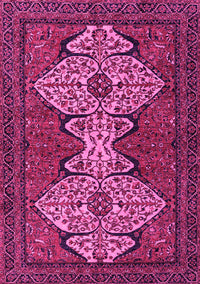 Abstract Pink Modern Rug, abs4183pnk