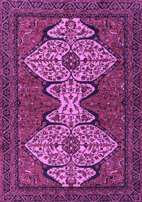 Abstract Purple Modern Rug, abs4183pur