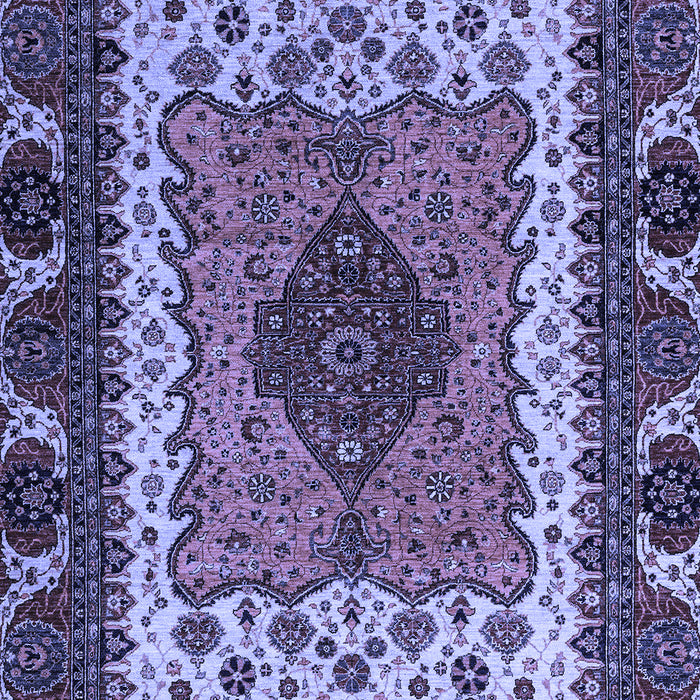 Abstract Blue Modern Rug, abs4184blu