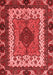 Abstract Red Modern Area Rugs