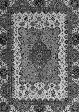 Abstract Gray Modern Rug, abs4184gry