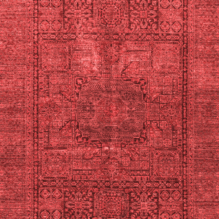 Machine Washable Abstract Red Modern Rug, wshabs4186red