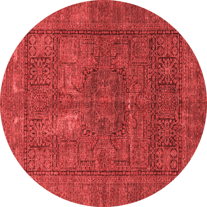 Machine Washable Abstract Red Modern Rug, wshabs4186red