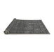 Sideview of Abstract Gray Modern Rug, abs4186gry