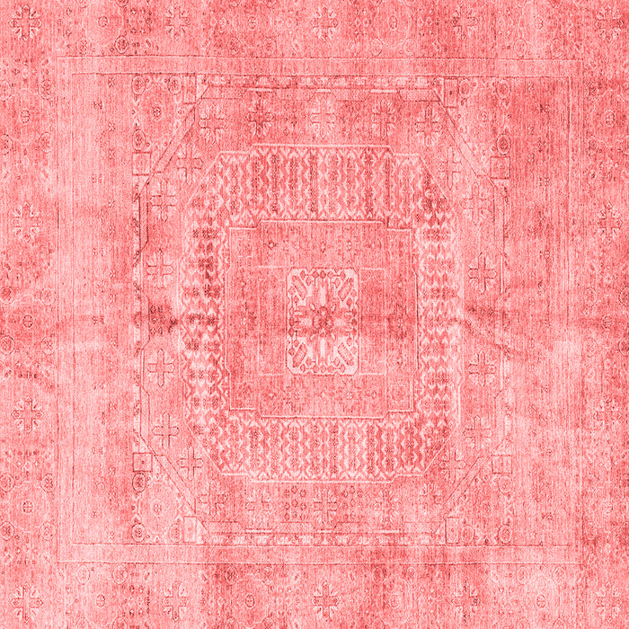 Abstract Red Modern Rug, abs4187red