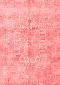 Abstract Red Modern Rug, abs4187red