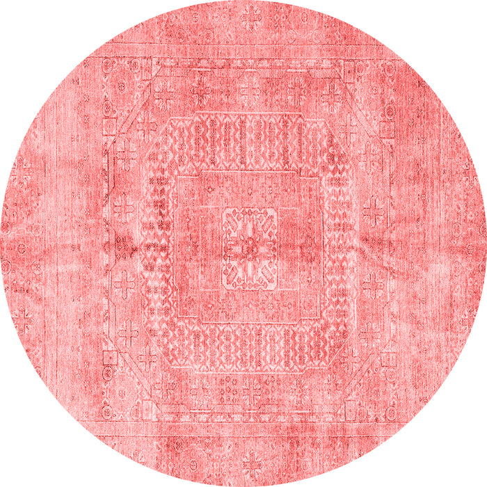 Abstract Red Modern Rug, abs4187red