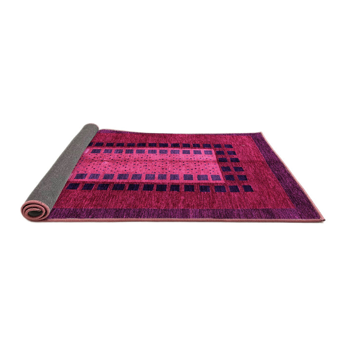 Sideview of Oriental Pink Modern Rug, abs4188pnk
