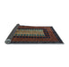 Sideview of Oriental Light Blue Modern Rug, abs4188lblu