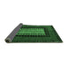 Sideview of Oriental Emerald Green Modern Rug, abs4188emgrn