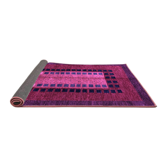 Sideview of Oriental Purple Modern Rug, abs4188pur