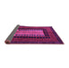 Sideview of Oriental Purple Modern Rug, abs4188pur