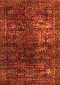 Oriental Orange Modern Rug, abs4189org