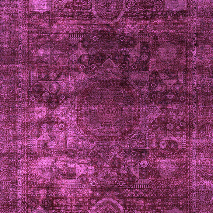 Machine Washable Oriental Purple Modern Area Rugs, wshabs4189pur