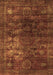 Oriental Brown Modern Rug, abs4189brn