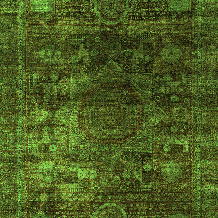 Oriental Green Modern Rug, abs4189grn