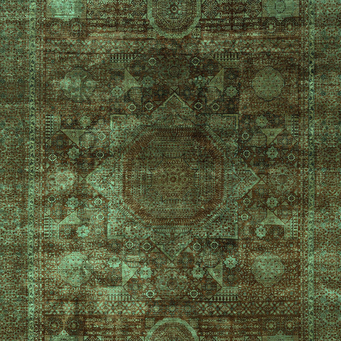 Oriental Turquoise Modern Rug, abs4189turq