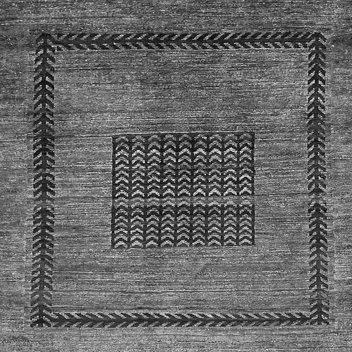 Square Machine Washable Abstract Gray Modern Rug, wshabs418gry
